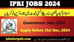 Latest Jobs in Islamabad Policy Research Institute 2024