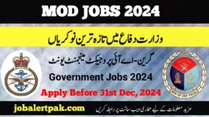 Latest Jobs in the Ministry of Defence 2024